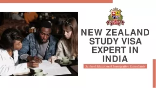 New Zealand study visa Expert in India