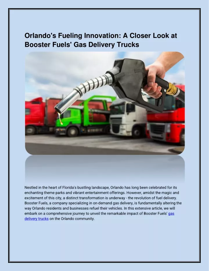 orlando s fueling innovation a closer look