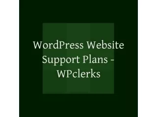 WordPress Support Services | WordPress Website Support Plans - WPclerks