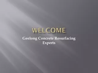 welcome