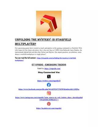 unfolding the mystery is starfield unfolding