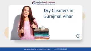 Dry Cleaners in Surajmal Vihar