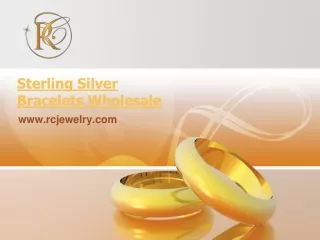 Elegant Sterling Silver Bracelets Wholesale - www.rcjewelry.com