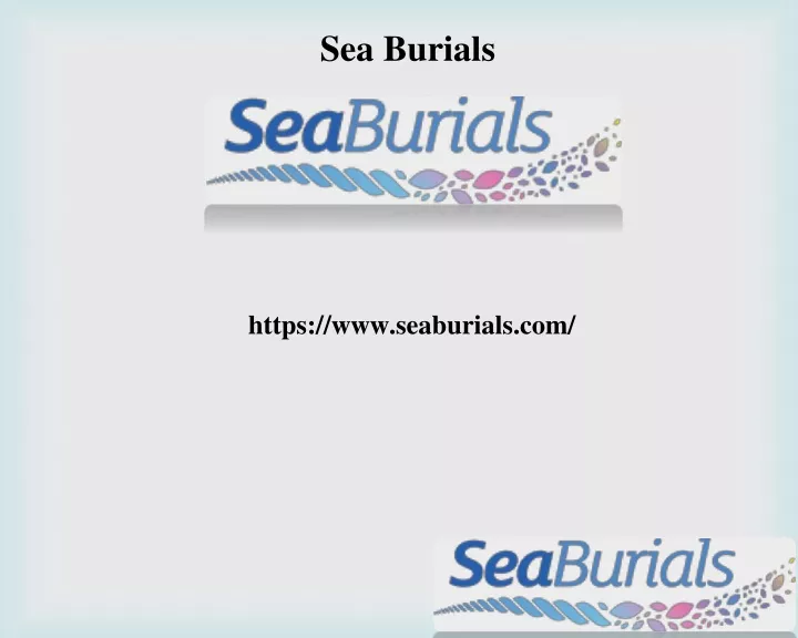 sea burials