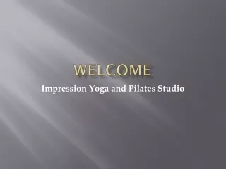 welcome