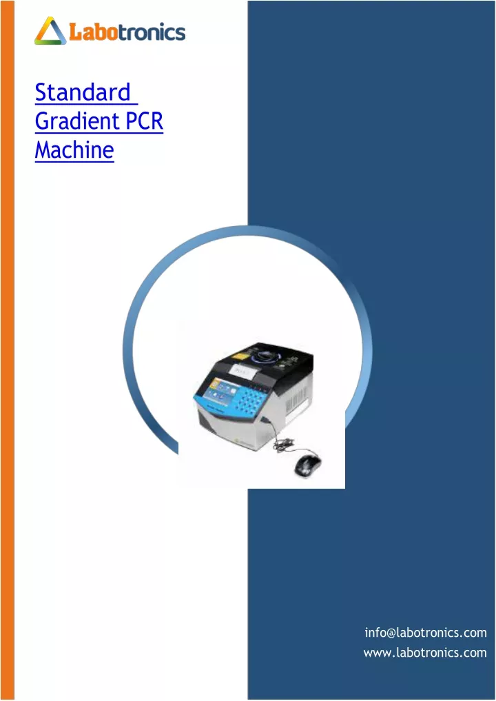 standard gradient pcr machine