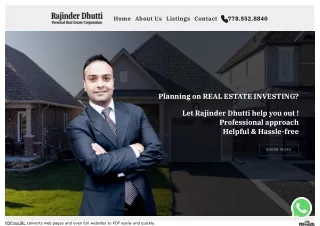 home about us listings contact