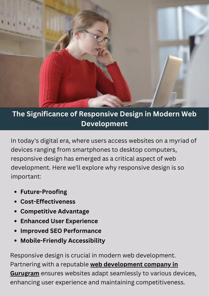 the significance of responsive design in modern