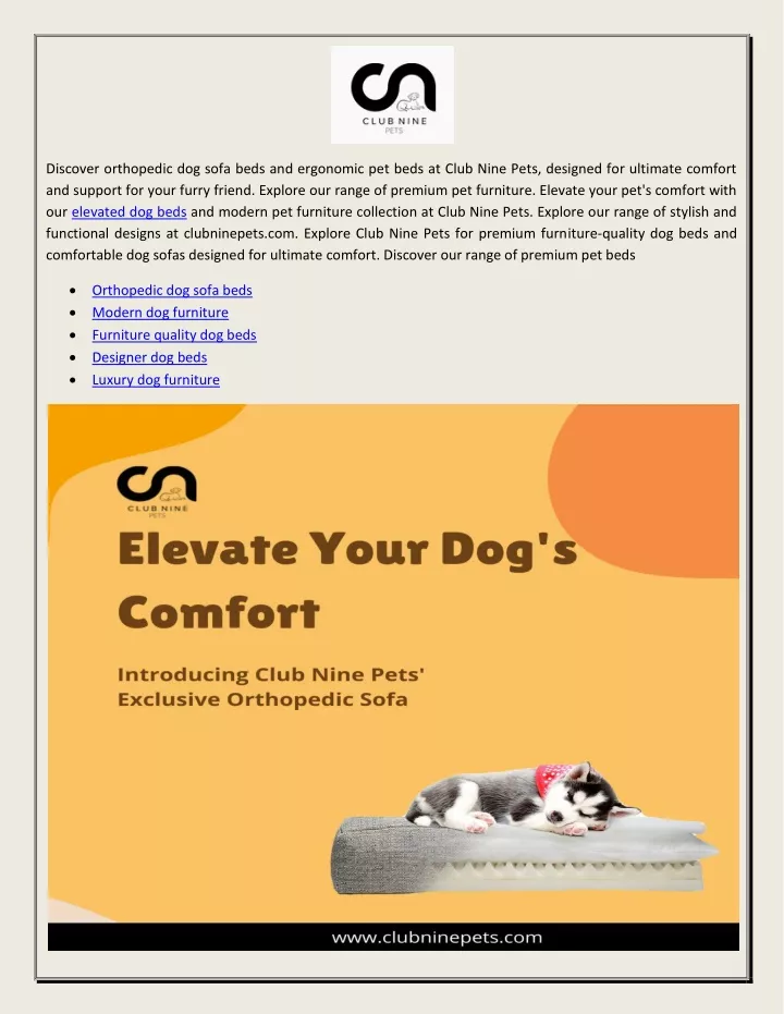 discover orthopedic dog sofa beds and ergonomic