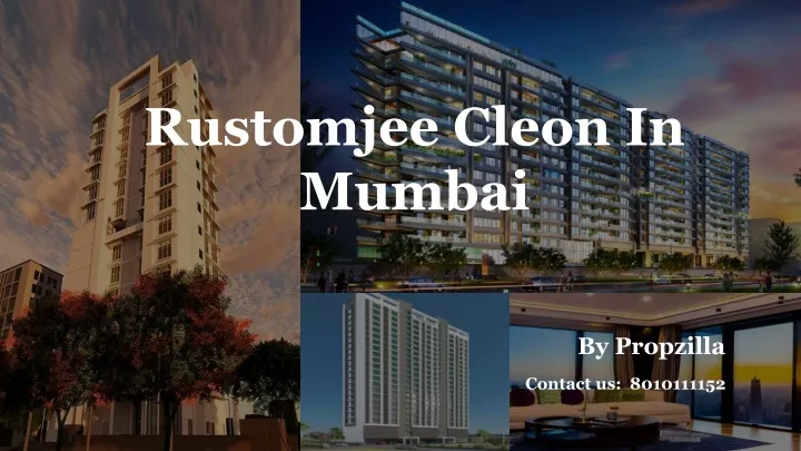 rustomjee cleon in mumbai