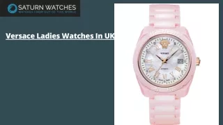 Versace Ladies Watches In UK