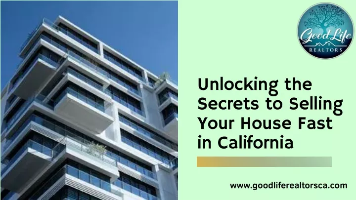 unlocking the secrets to selling your house fast