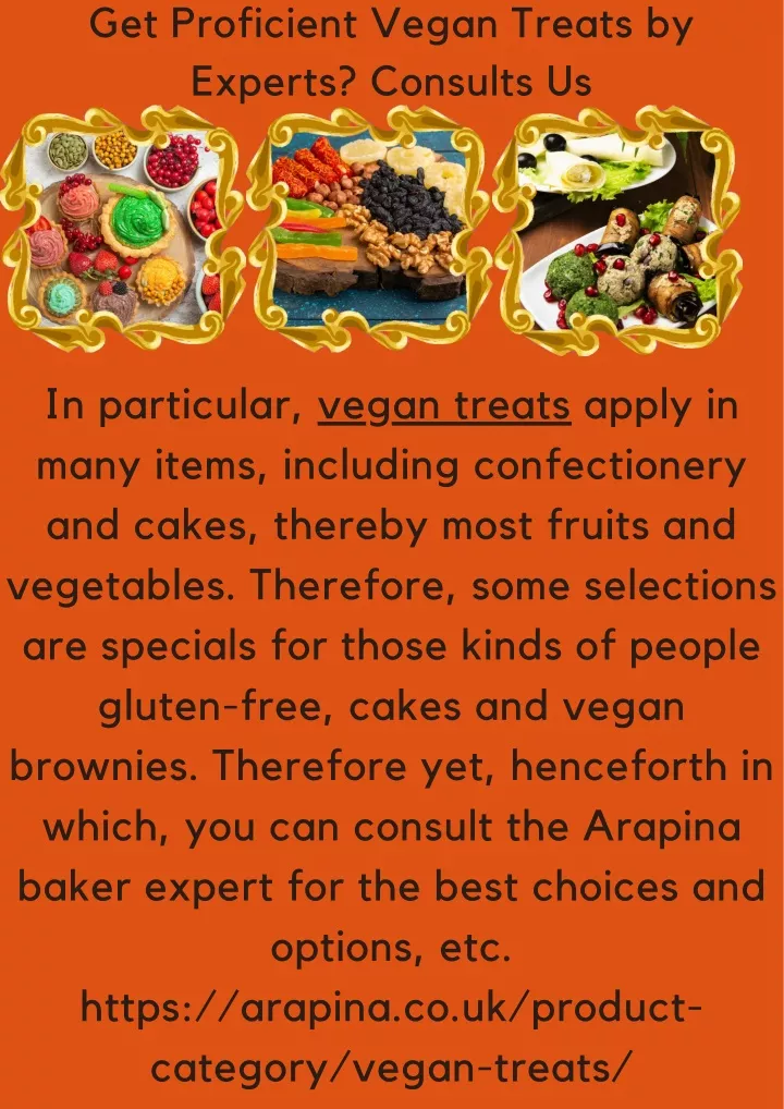 get proficient vegan treats by experts consults us