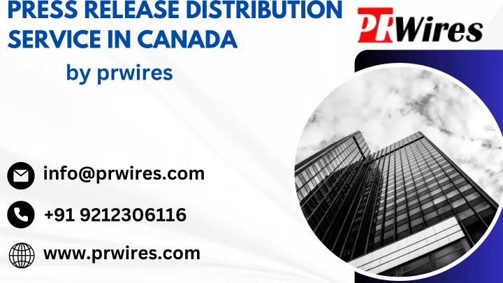 press release distribution service in canada