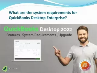 What are the system requirements for QuickBooks Desktop Enterprise?