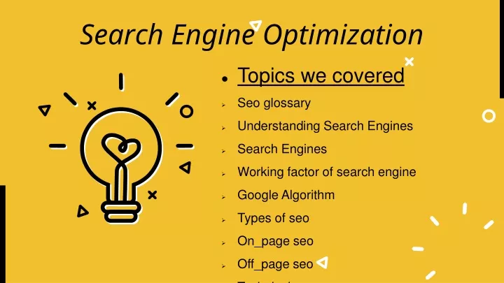 search engine optimization