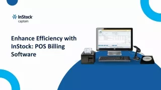 Enhance Efficiency with InStock POS Billing Software