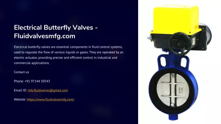 electrical butterfly valves fluidvalvesmfg com