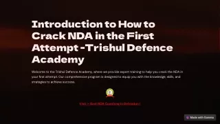 Introduction-to-How-to-Crack-NDA-in-the-First-Attempt-Trishul-Defence-Academy