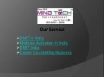 DMIT in India - slide 1
