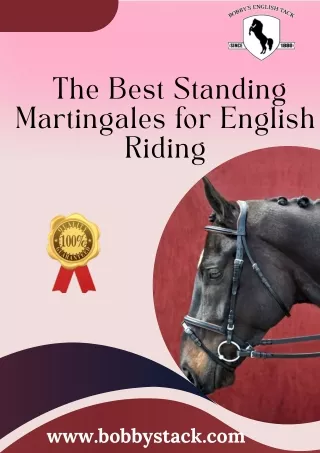 Bobby's English Tack The Best Standing Martingales for English Riding