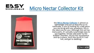 Micro Nectar Collector Kit