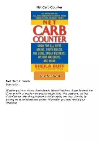 $PDF$/READ Net Carb Counter
