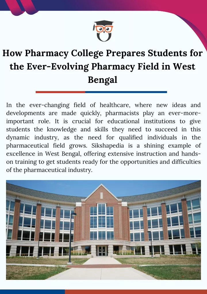 how pharmacy college prepares students
