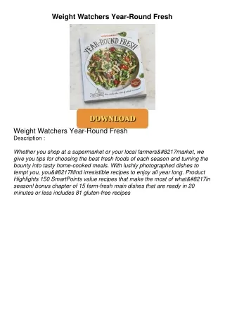 $PDF$/READ Weight Watchers Year-Round Fresh