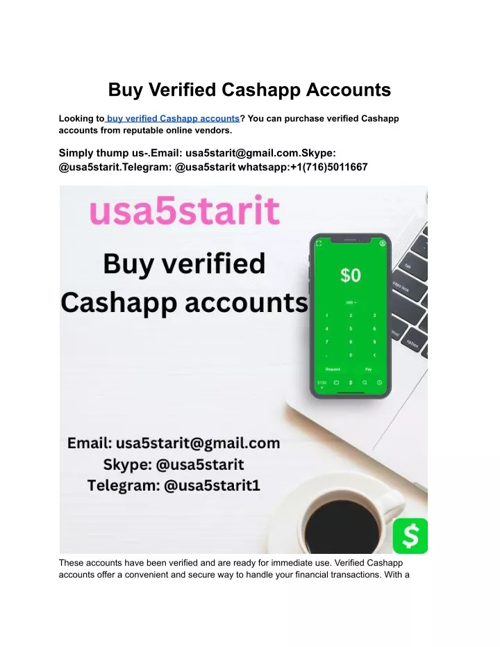 buy verified cashapp accounts