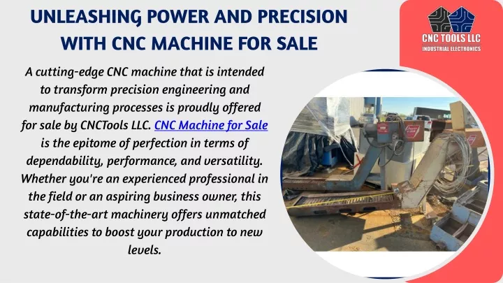 unleashing power and precision with cnc machine