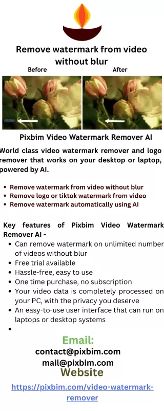 Logo remover from video