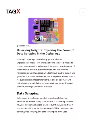 Unlocking Insights Exploring the Power of Data Scraping in the Digital Age