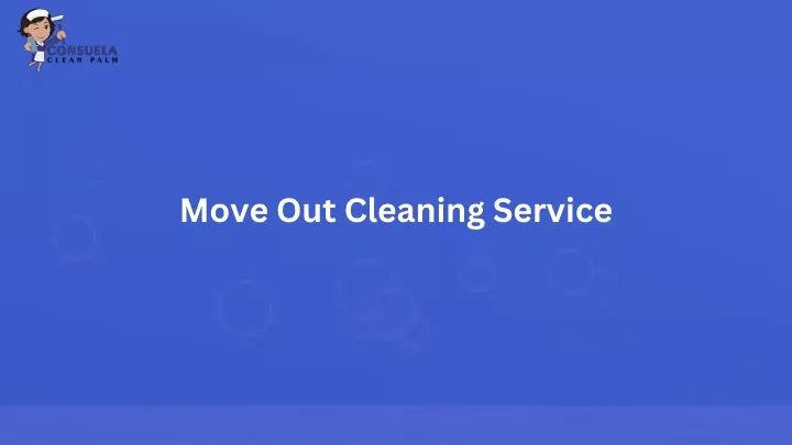 move out cleaning service