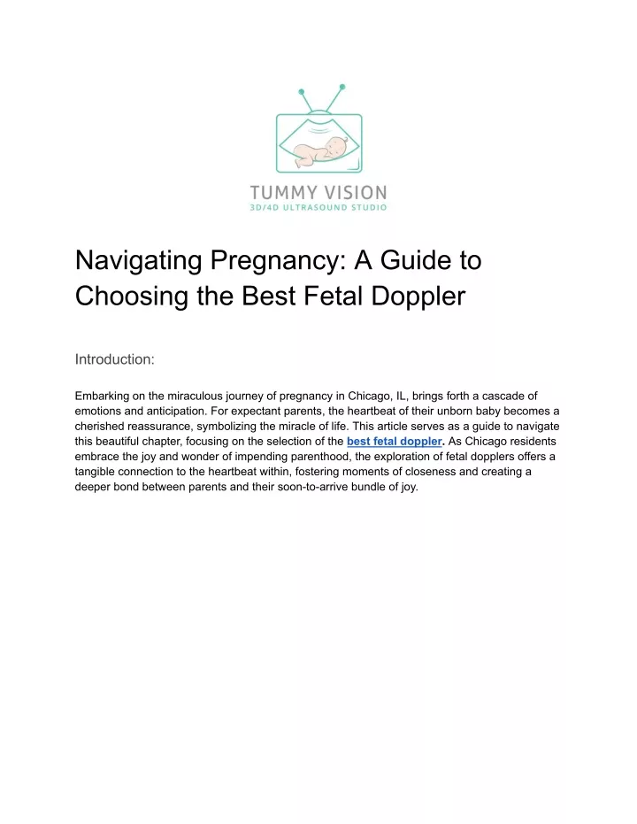 navigating pregnancy a guide to choosing the best