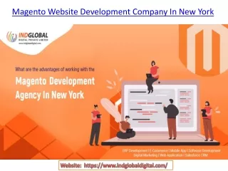 Best Quality Magento Website Development Company In New York