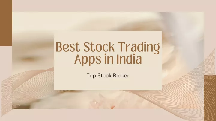 best stock trading apps in india