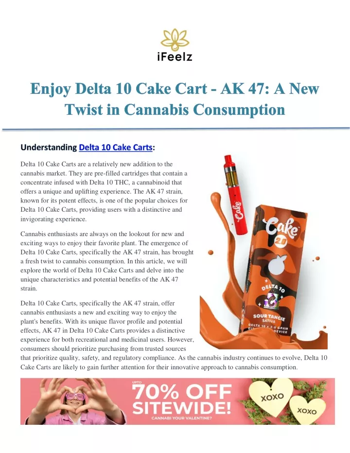 delta 10 cake carts are a relatively new addition