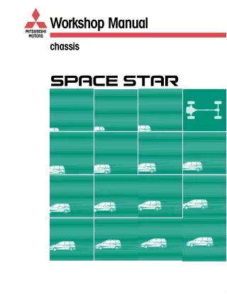 2003 Mitsubishi Space Star Service Repair Manual