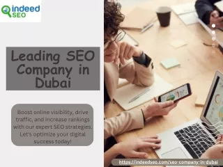 Leading SEO Company In Dubai