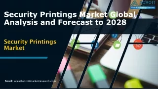Security Printings Market overview