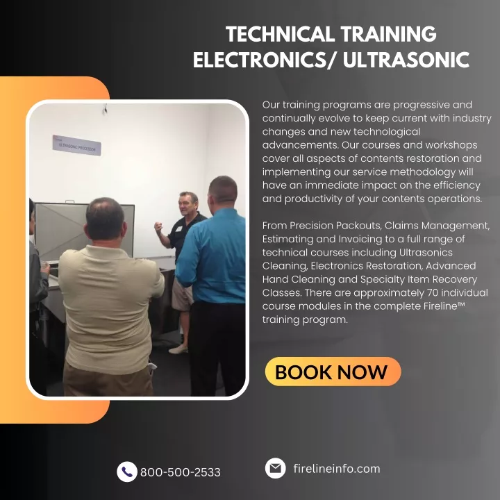 technical training electronics ultrasonic