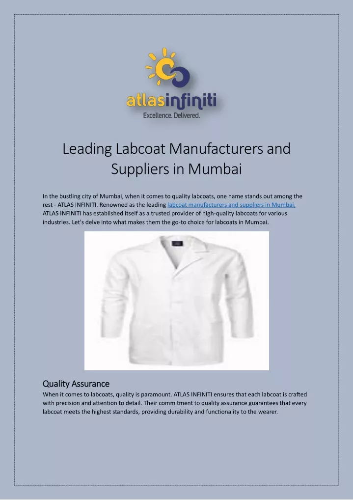 leading labcoat manufacturers and suppliers