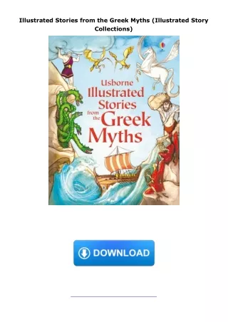 ebook❤download Illustrated Stories from the Greek Myths (Illustrated Story Collections)