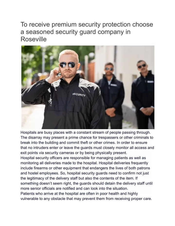 to receive premium security protection choose