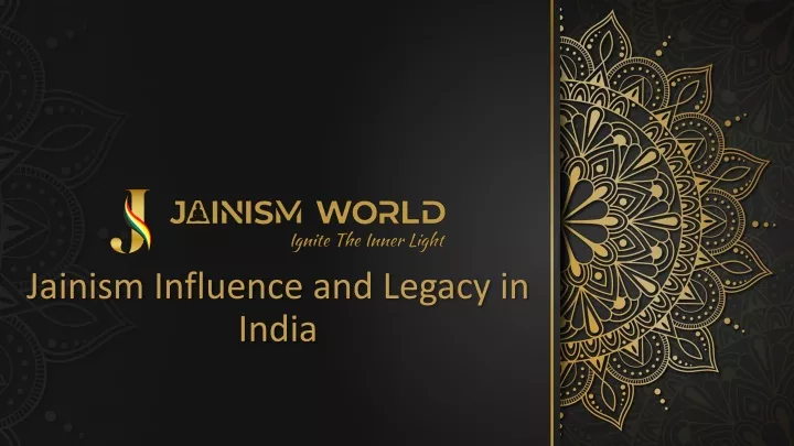 jainism influence and legacy in india