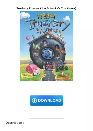 Pdf⚡️(read✔️online) Truckery Rhymes (Jon Scieszka's Trucktown)