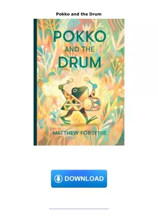 ebook⚡download Pokko and the Drum