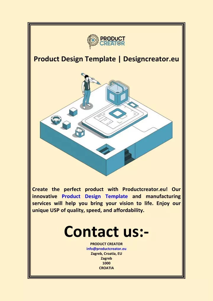product design template designcreator eu