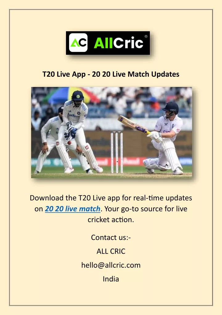 t20 live app 20 20 live match updates